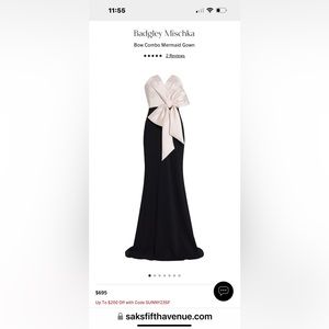 Gorgeous Badgley Mischka Gown like new. Only worn once to my daughter’s wedding